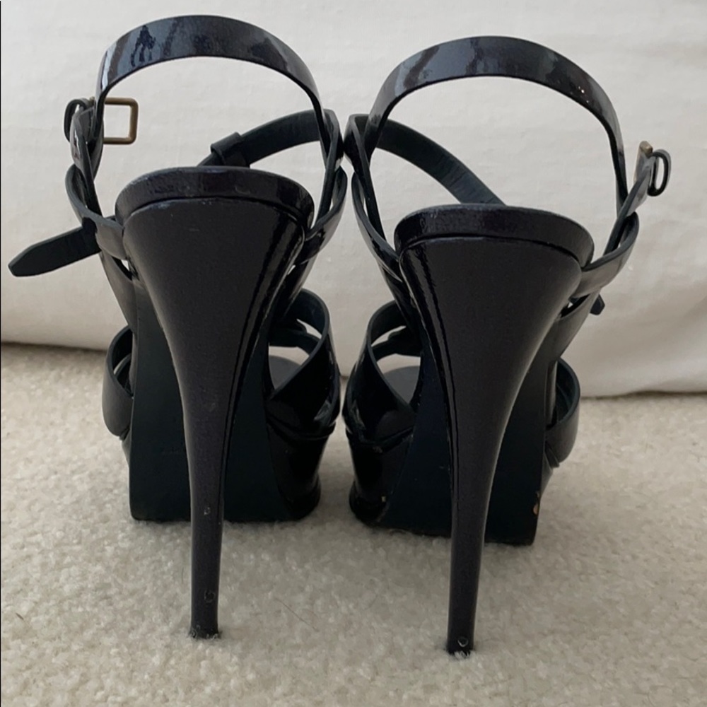 Saint Laurent Platform Sandals - Picture 3 of 5